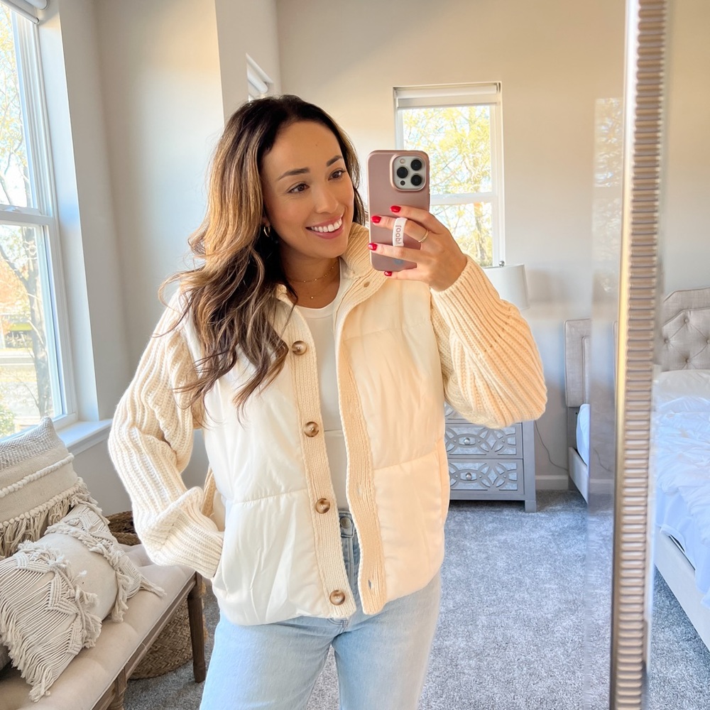 Red dress boutique jacket
